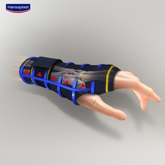 Supporto Polso Protettivo Hansaplast - Confezione da 1 Supporto Polso