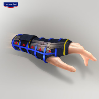 Supporto Polso Protettivo Hansaplast - Confezione da 1 Supporto Polso