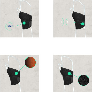 Supporto Polso Protettivo Hansaplast - Confezione da 1 Supporto Polso