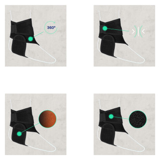 Supporto Caviglia Protettivo Hansaplast - Confezione da 1 Fascia