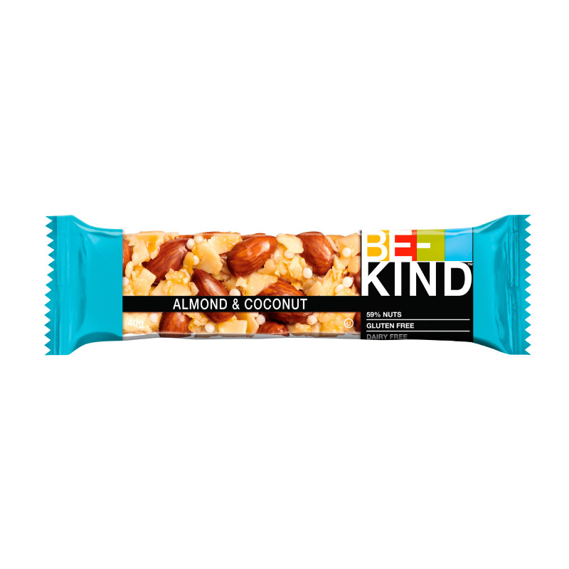 Almond & Coconut Barretta al Cocco con Frutta Secca 40g Be-Kind