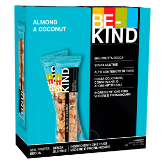 Almond & Coconut Barretta al Cocco con Frutta Secca 12x 40g Be-Kind