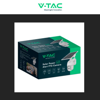 VT-11024-4G Telecamera di Sorveglianza PTZ Bianca V-Tac