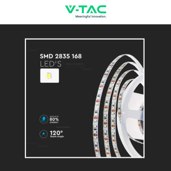 VT-2835-168 Striscia LED SMD Flessibile Monocolore 60W - 5 metri V-Tac