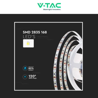 VT-2835-168 Striscia LED SMD Flessibile Monocolore 60W - 5 metri V-Tac