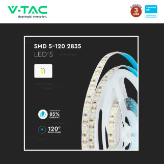 VT-2835 Striscia LED SMD Flessibile Monocolore 60W - 5 metri V-Tac