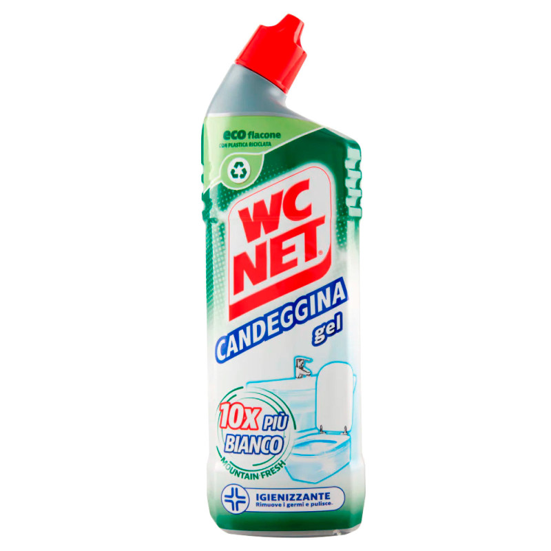 Candeggina Gel con Bicarbonato Sbiancante 700ml WC Net