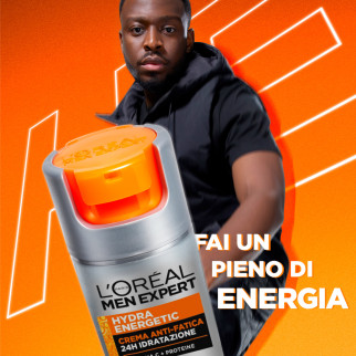 Men Expert Hydra Energetic Crema Anti-Fatica 24h L'Oréal Paris