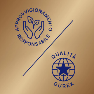 Preservativi Durex Real Feel con Forma Easy On Senza Lattice