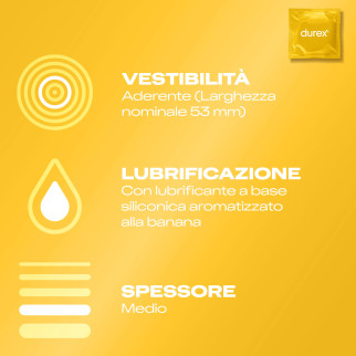 Preservativi Durex Tropical Mix alla Frutta 6 Profilattici