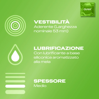 Preservativi Durex Tropical Mix alla Frutta 6 Profilattici