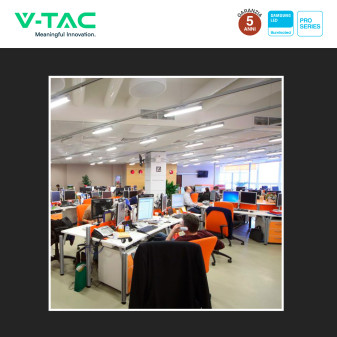 VT-121 Tubo LED SMD Nano Plastic T8 G13 18W 120cm V-Tac Pro