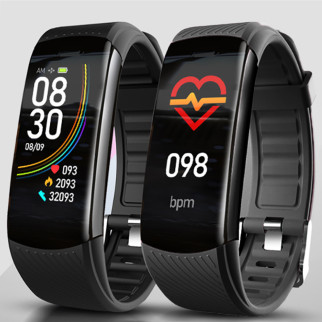Gima Activity Health Tracker Fitband Plus Braccialetto Smart per Attività Fisica e Parametri Salute