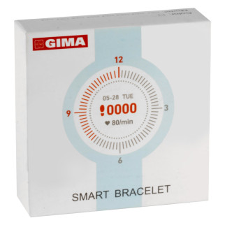 Gima Activity Health Tracker Fitband Braccialetto Smart per Attività Fisica e Parametri Salute