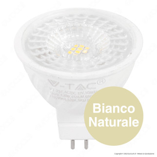 Lampadina LED GU5.3 (MR16) 6W Faretto SMD Chip Samsung V-Tac