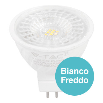 Lampadina LED GU5.3 (MR16) 6W Faretto SMD Chip Samsung V-Tac