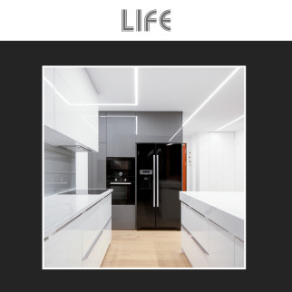 Profilo in Alluminio da 2m per Strisce LED Life