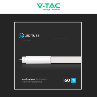 V-Tac VT-6005 Tubo LED T5 G5 8W SMD Plastica Lampadina 60cm