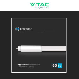 V-Tac VT-6005 Tubo LED T5 G5 8W SMD Plastica Lampadina 60cm