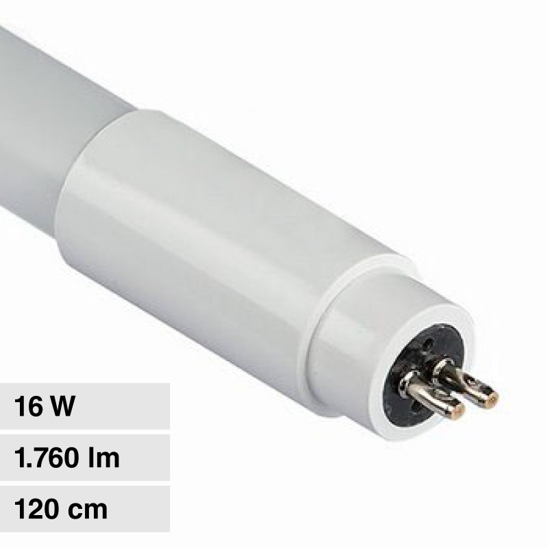 VT-1225 Tubo LED T5 G5 16W SMD 120cm in Plastica V-Tac