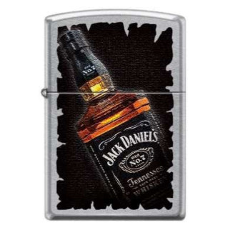 Accendino Zippo mod. 23D001 Jack Daniel's Antivento Ricaricabile