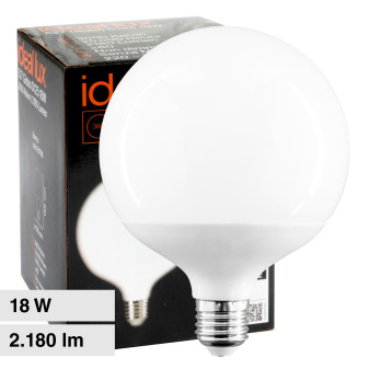 Lampadina LED E27 18W Bulb G120 Globo SMD Ideal Lux