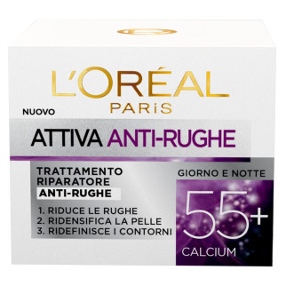 Attiva Antirughe Trattamento Riparatore Giorno e Notte L'Oréal Paris