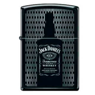 Accendino Zippo 23D004 Jack Daniel's Antivento Ricaricabile