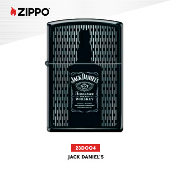 Accendino Zippo 23D004 Jack Daniel's Antivento Ricaricabile
