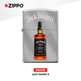 Accendino Zippo mod. 23D005 Jack Daniel's Antivento Ricaricabile