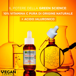 Siero Viso Uniformante Notte Vitamina C 30ml Garnier