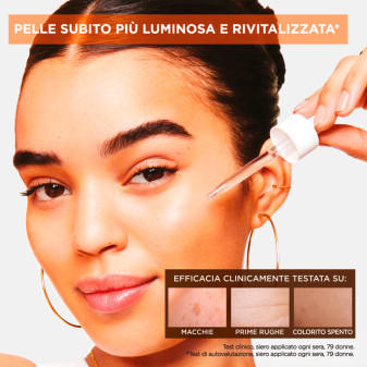 Siero Viso Uniformante Notte Vitamina C 30ml Garnier