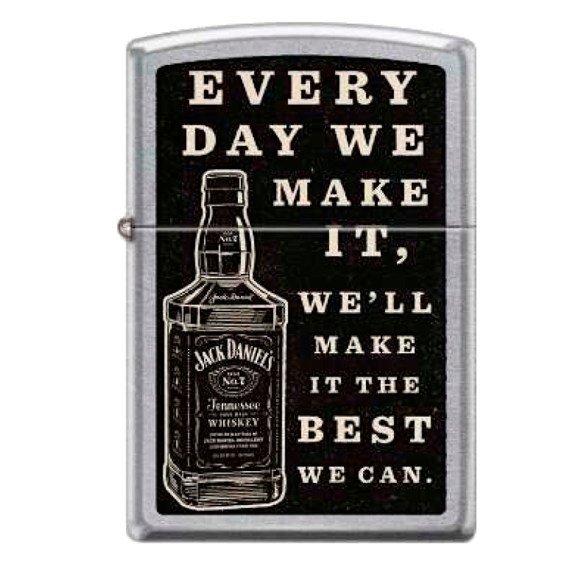 Accendino Antivento Ricaricabile Zippo Jack Daniel's
