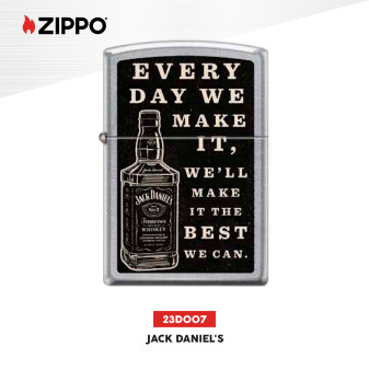 Accendino Antivento Ricaricabile Zippo Jack Daniel's