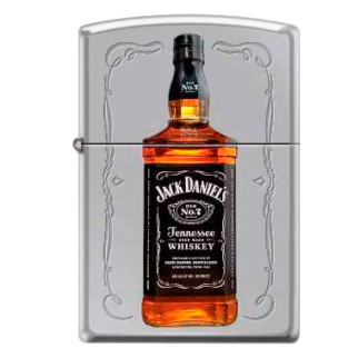 Accendino Zippo Jack Daniel's Ricaricabile Antivento