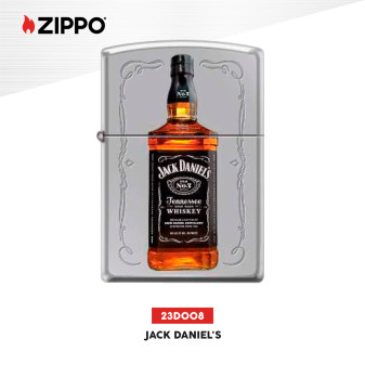 Accendino Zippo Jack Daniel's Ricaricabile Antivento