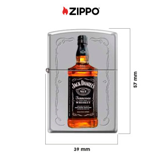 Accendino Zippo Jack Daniel's Ricaricabile Antivento