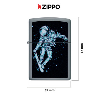 Accendino Zippo mod. 48644 Skateboarding Astronaut Antivento