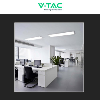 VT-6147 6 Pannelli LED Rettangolari 120x30 40W SMD Driver V-Tac