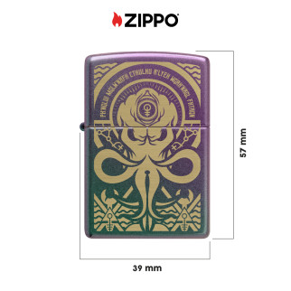Accendino Zippo mod. 48671 Evil Design Ricaricabile Antivento