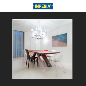 Lampadina LED E14 6W Tubolare T21 SMD Trasparente Imperia