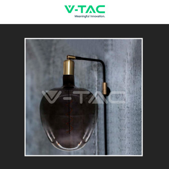 VT-2263 Lampadina LED E27 4W Mela Filament Vetro Oscurato V-Tac