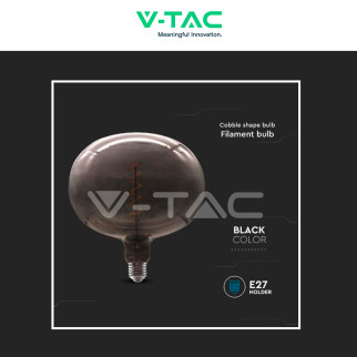 VT-2265 Lampadina LED E27 4W Ciottolo Filament Vetro V-Tac