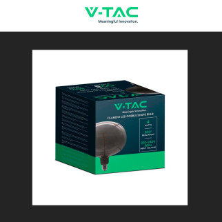 VT-2265 Lampadina LED E27 4W Ciottolo Filament Vetro V-Tac
