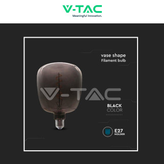 VT-2264 Lampadina LED E27 4W Forma Vaso Filament Vetro V-Tac