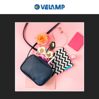 Velamp Torcia LED COB 1W pila 9V Tascabile