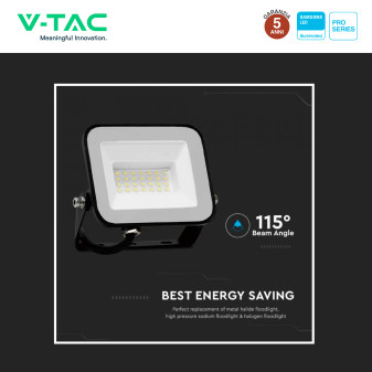 V-Tac Pro VT-44020 Faro LED 20W SMD IP65 SKU 10014/10015/10016
