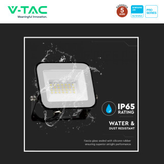 V-Tac Pro VT-44020 Faro LED 20W SMD IP65 SKU 10014/10015/10016