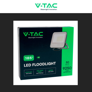 V-Tac VT-4456 Faro LED 50W Faretto SMD IP65 Colore Nero