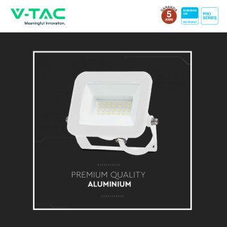 V-Tac Pro VT-44030 Faro LED 30W SMD IP65 bianco